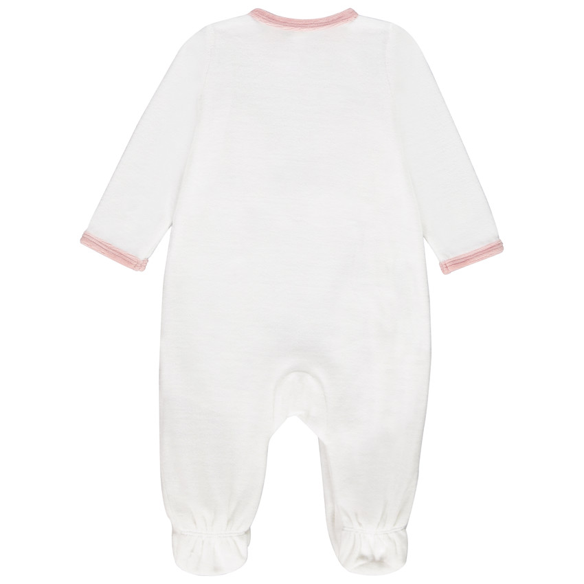 Pelele Little Princess de terciopelo 