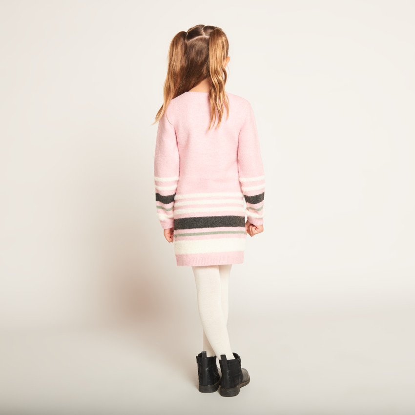 Robe manches longues en tricot Minnie Disney pour fille  