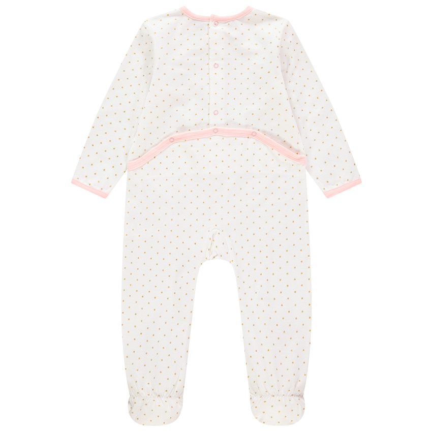 Pelele de jersey con estampado de lunares y corazón brillante Smiley Baby  Additional Pelele de jersey con estampado de lunares y corazón brillante Smiley Baby
