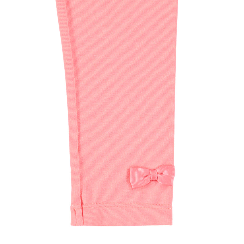 Ensemble avec tunique fleurie et legging uni 