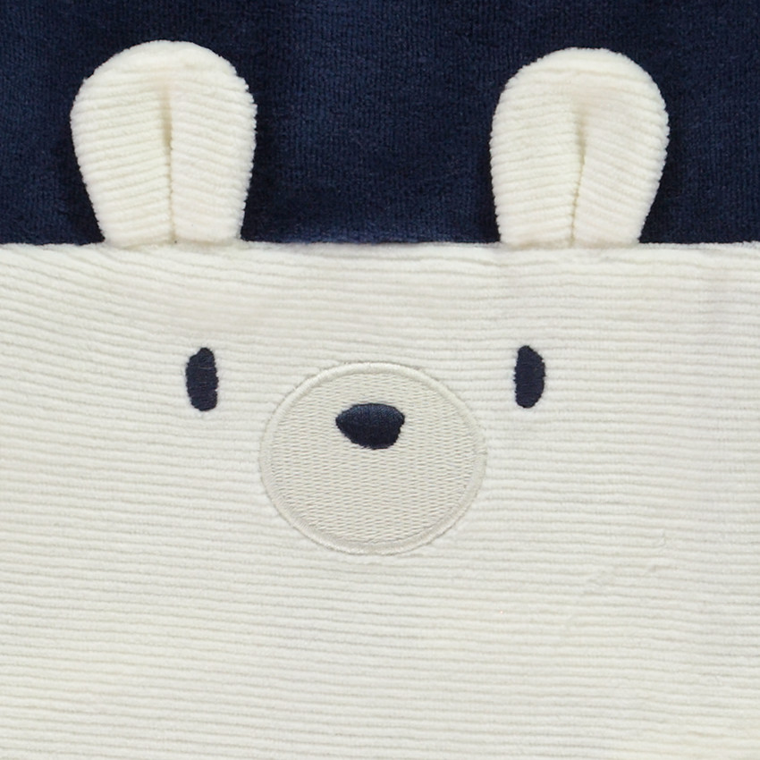 Pelele de terciopelo con estampado de oso para bebé  Additional Pelele de terciopelo con estampado de oso para bebé