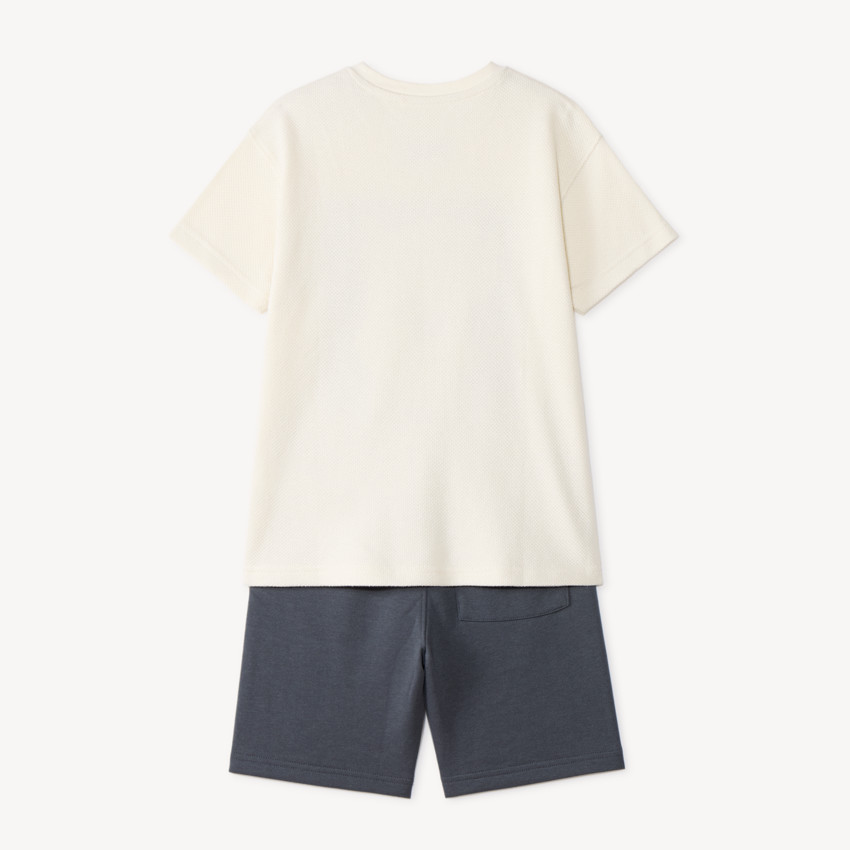 Conjunto de 2 piezas camiseta + short de la Patrulla Canina para niño. 