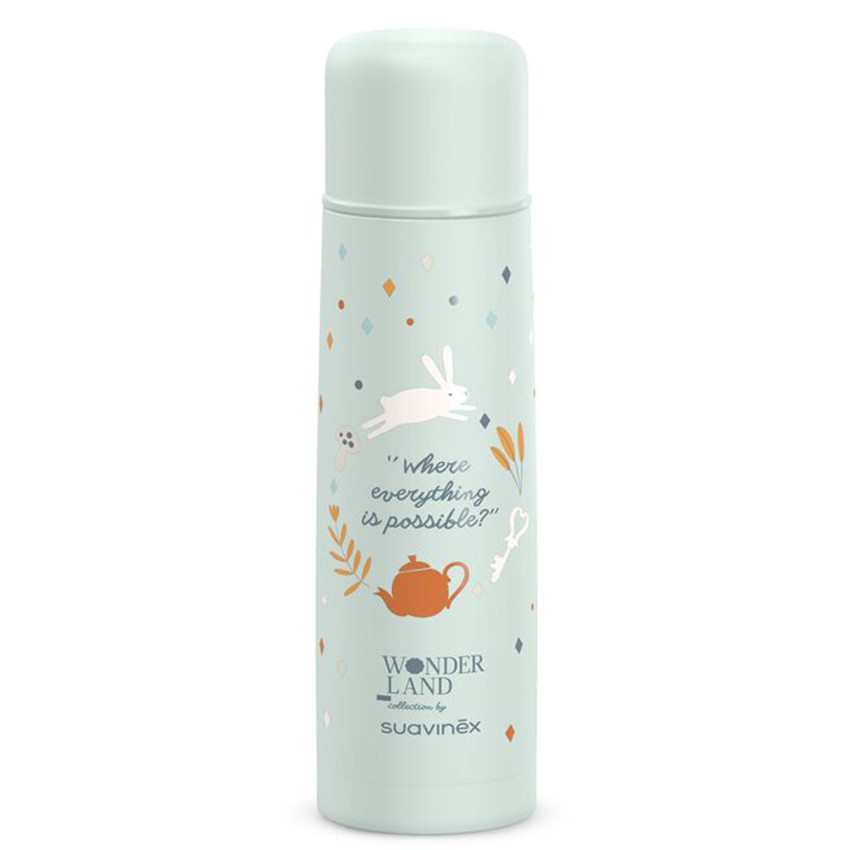 Termo bebé 500ml Wonderland azul turquesa 