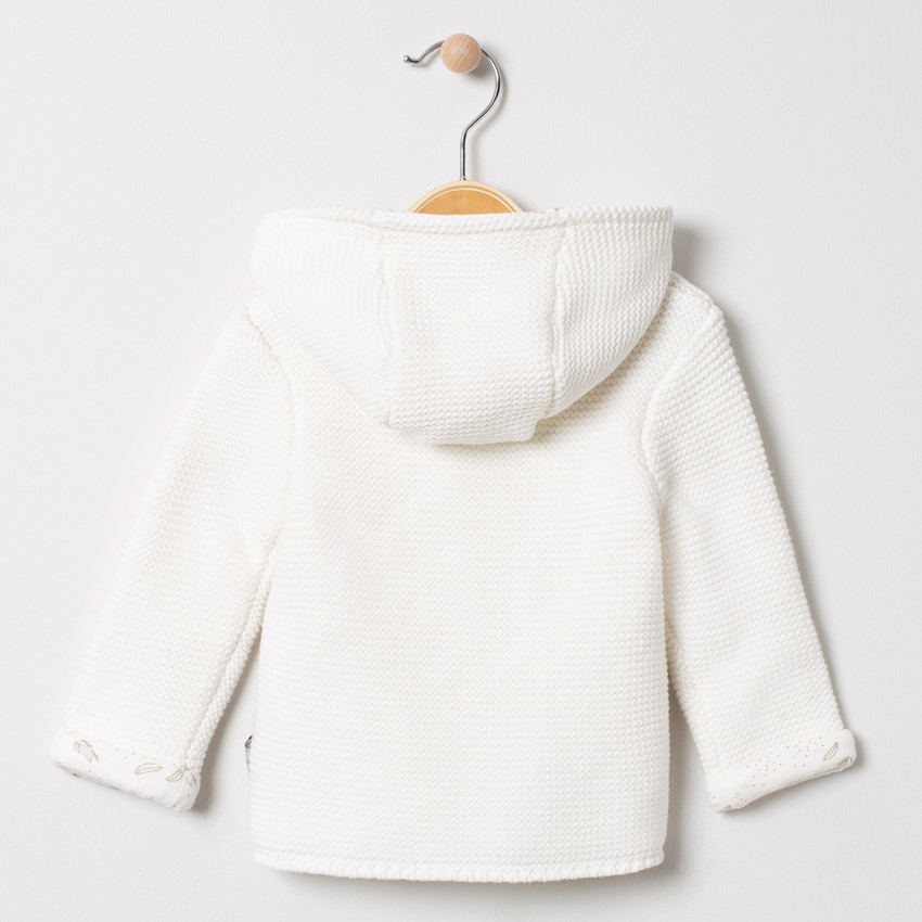 Chaleco con capucha de algodón con forro de jersey estampado para bebé  Additional Chaleco con capucha de algodón con forro de jersey estampado para bebé