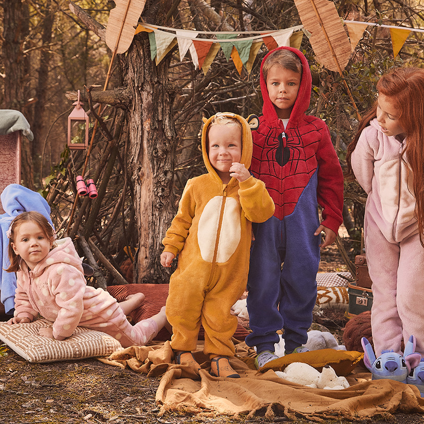 Pelele de sherpa Spider-Man Marvel para niño 