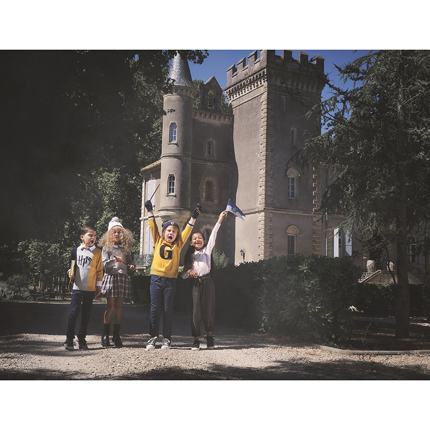 Guantes con rayas a contraste 