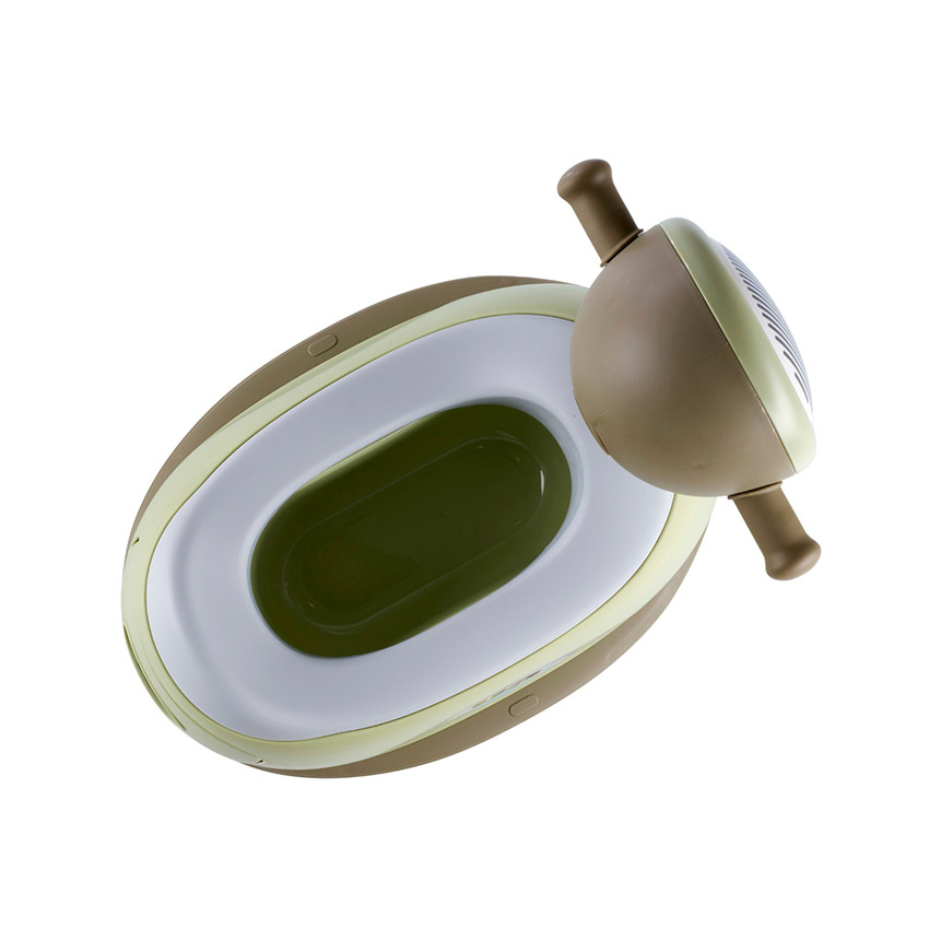 Pot Scooter rétro vert olive 