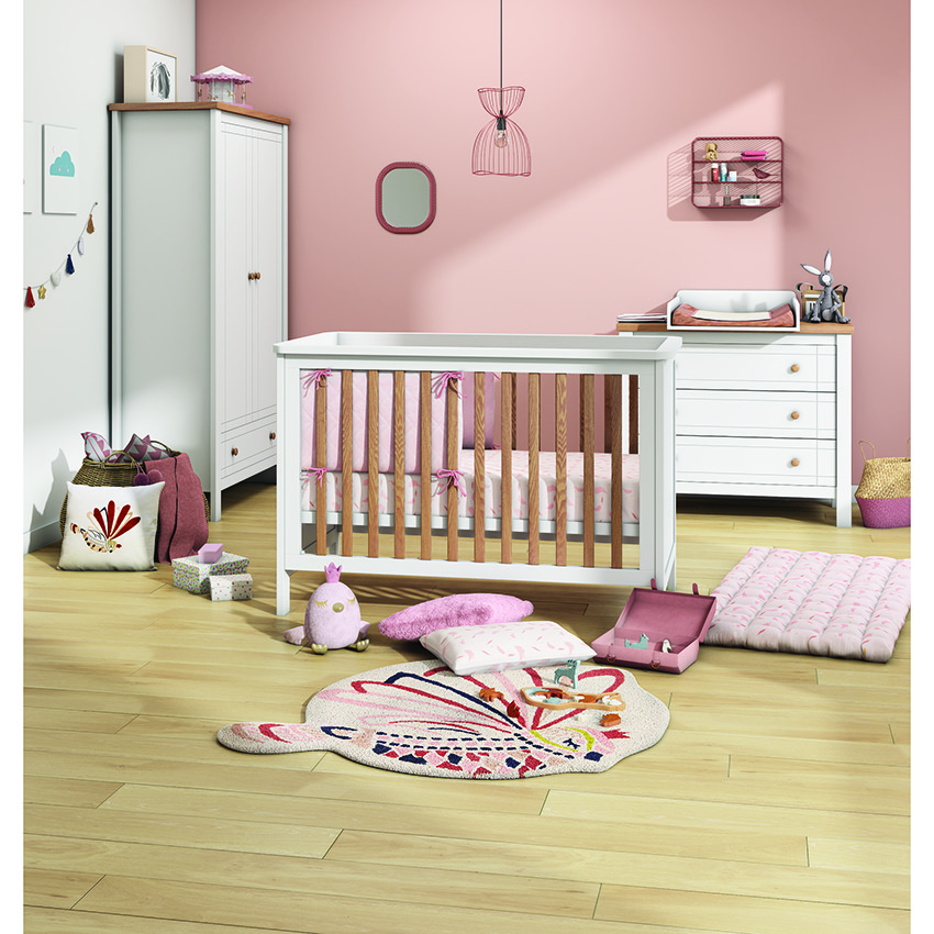 Cojín decorativo con motivo de pájaro 