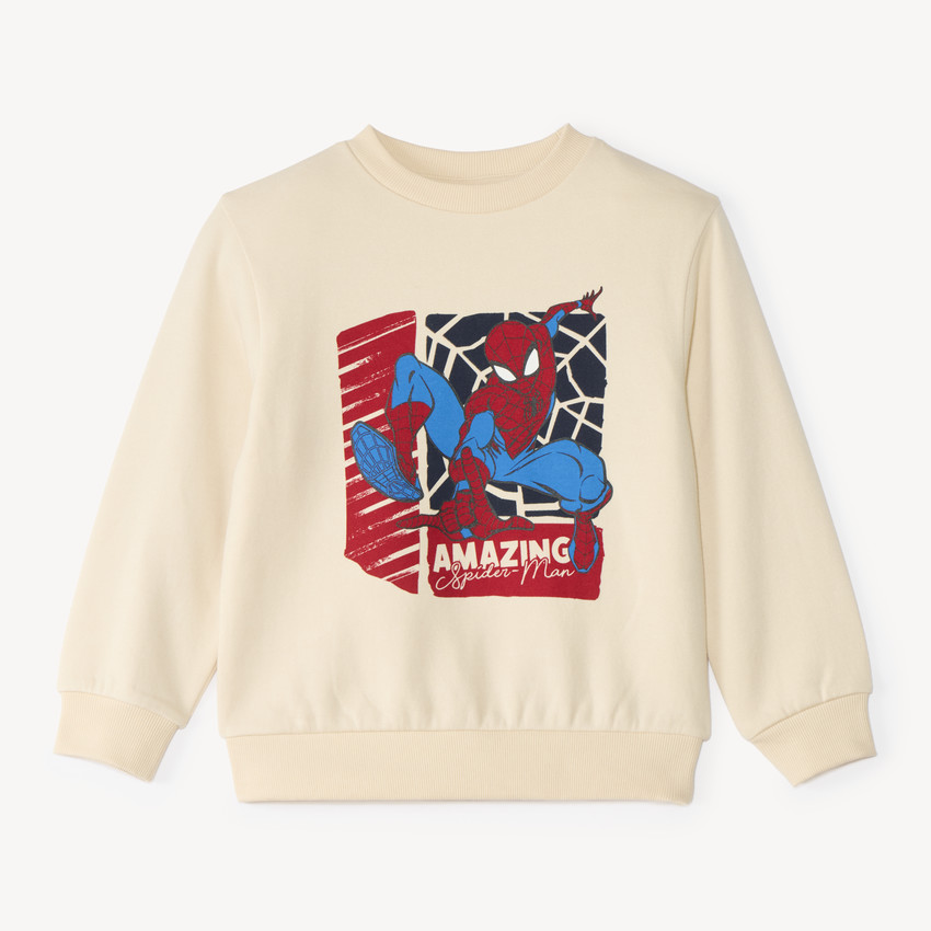 Sudadera oversized niño con estampado de Spider-Man Marvel 