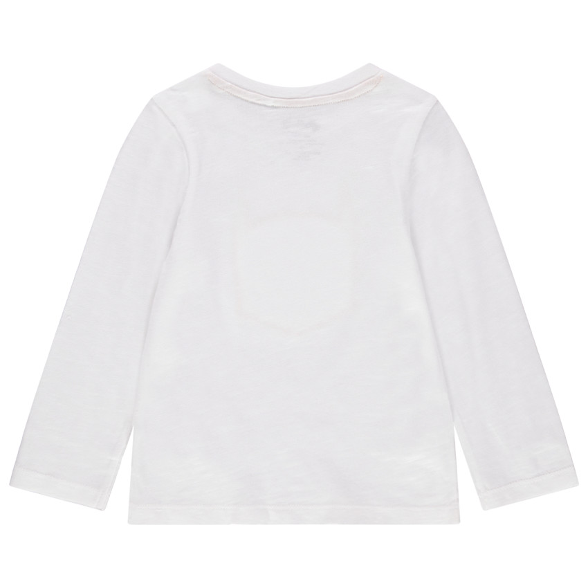 T-shirt manches longues en coton bio broderie Batman  Additional T-shirt manches longues en coton bio broderie Batman