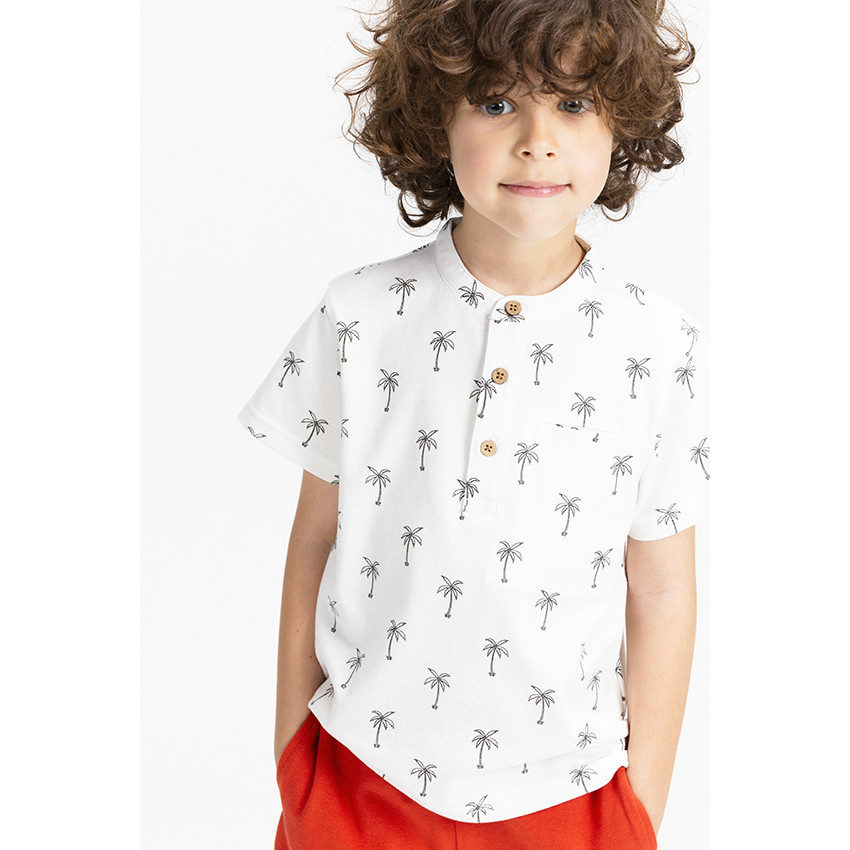 Ensemble de plage T-shirt et short en jersey pour garçon  Additional Ensemble de plage T-shirt et short en jersey pour garçon