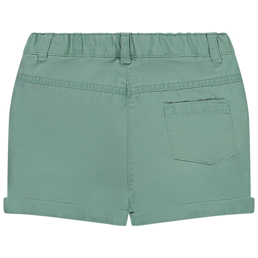 Short con bolsillos para bebé niña 
