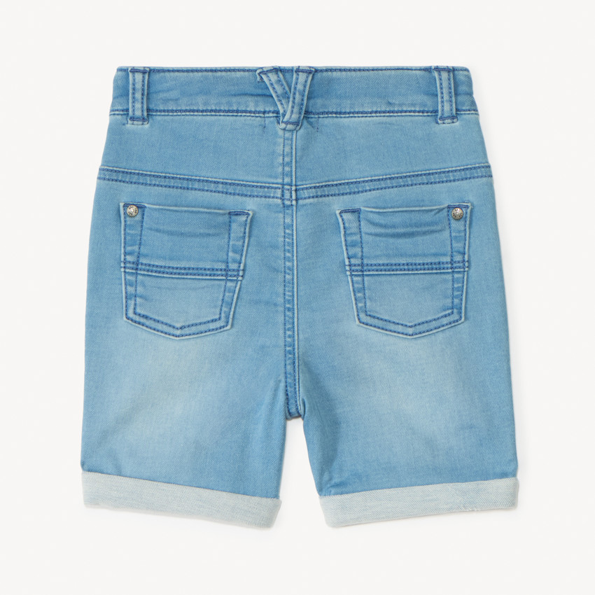 Bermudas efecto arrugado para bebé niño 