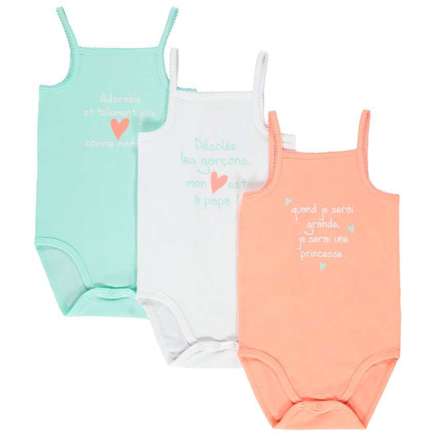 Pack 3 bodies tirantes  Additional Pack 3 bodies tirantes