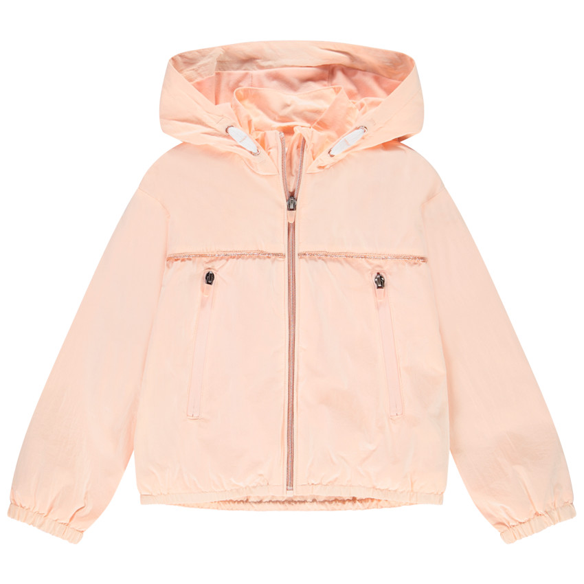 Chaqueta cortavientos capucha 