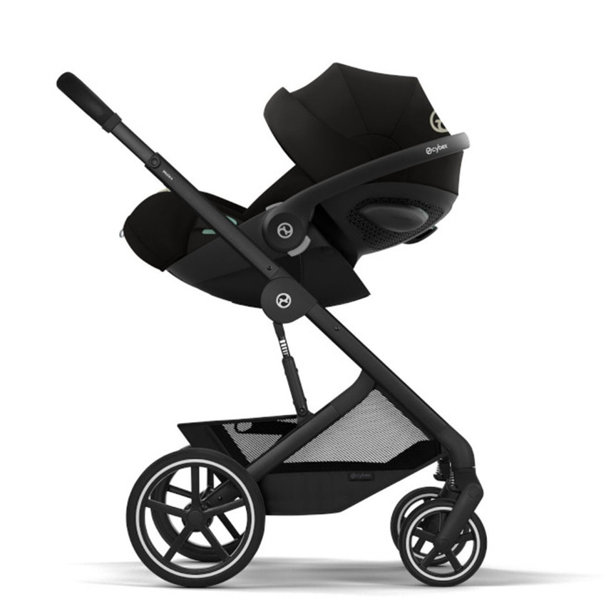 Poussette Duo Balios S Lux 2026 + Nacelle Pliable Moon Black 