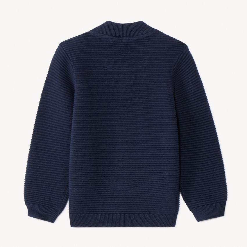 Chaleco de punto con bolsillos para bebé niño 