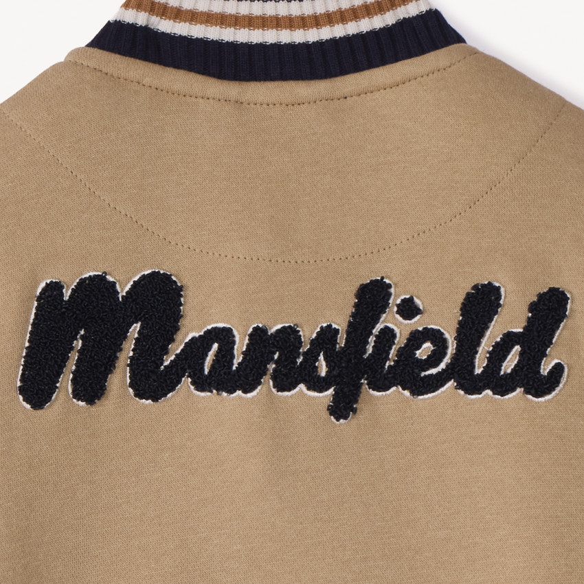 Gilet teddy en molleton motifs football US pour garçon 