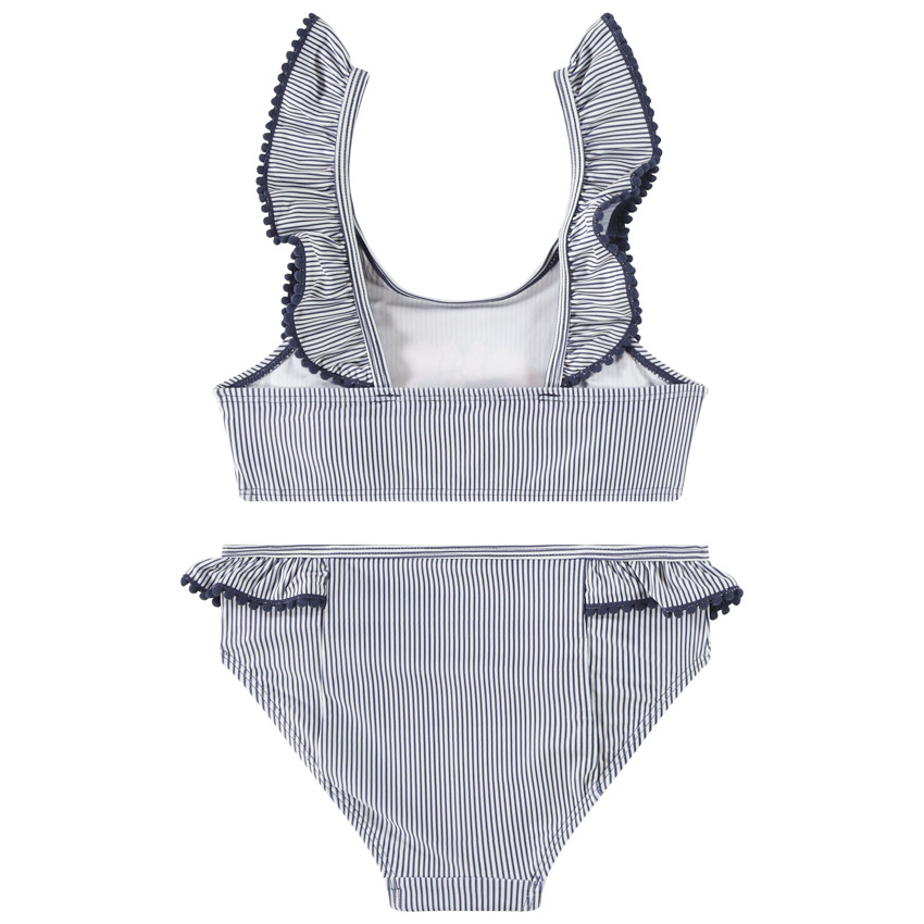Bañador de dos piezas a rayas de Minnie Disney para niña 