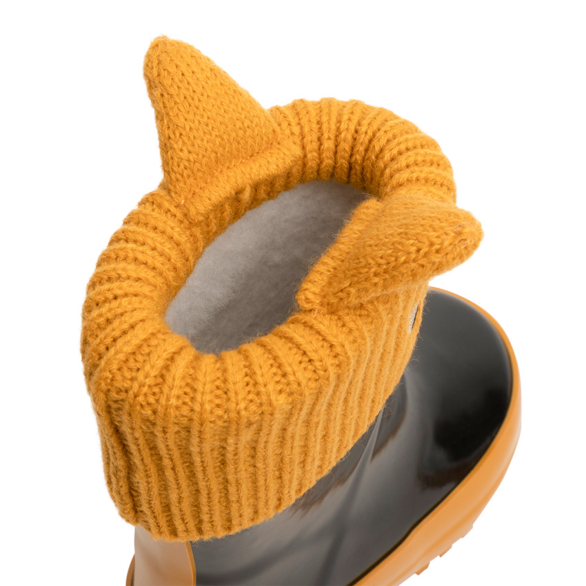 Botas agua cuello de punto zorrito 