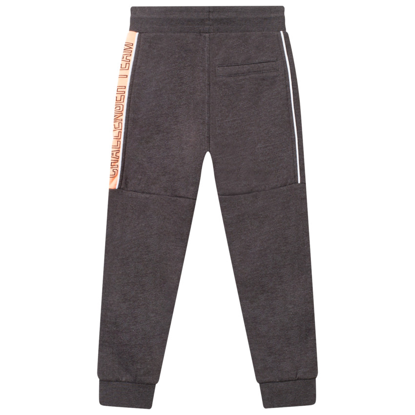 Pantalón de jogging de felpa con bandas 