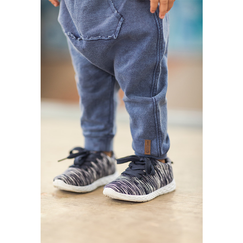 Zapatillas deportivas bajas de rayas de fantasía all-over de la 24 a la 29 