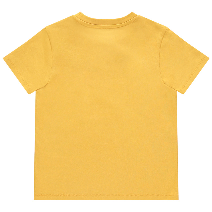 Camiseta manga corta print mono con 