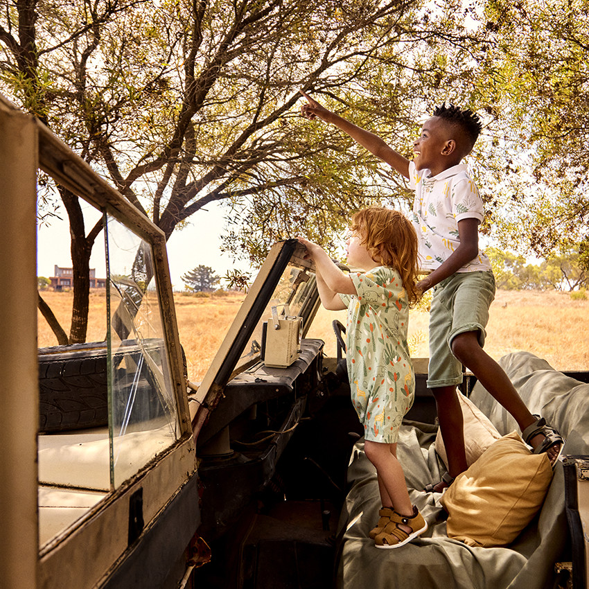Polo manga corta estampado arty fantasía para niño 