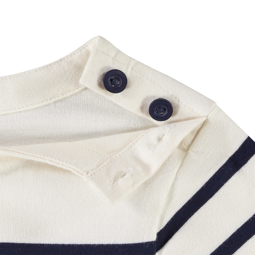 Camiseta de manga larga rayas para niño 