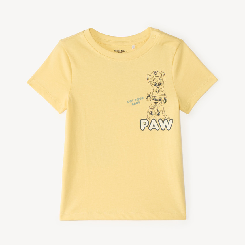 Camiseta de manga corta oversize con estampado de Patrulla Canina para bebé niño 