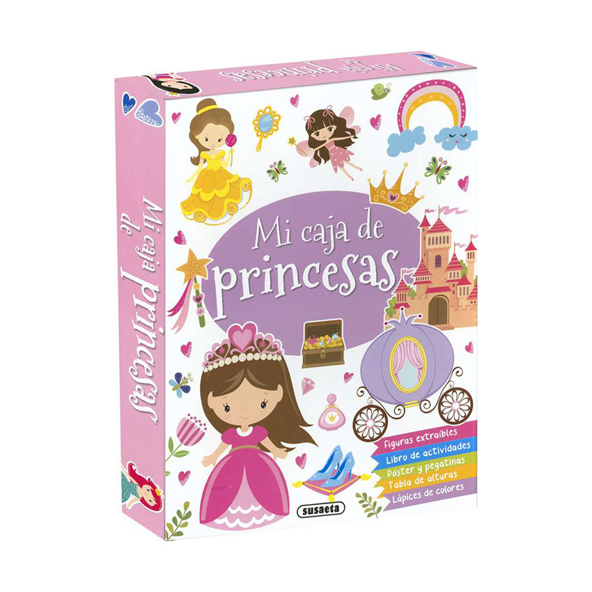 Libro de actividades - Princesas 