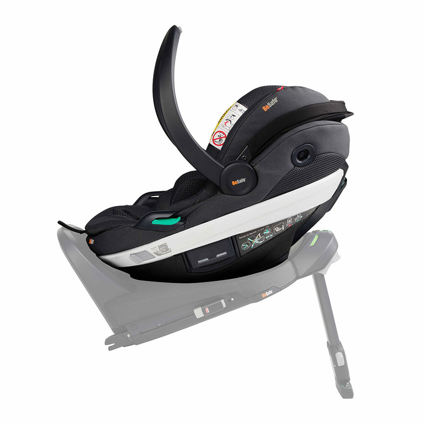 Silla de coche i-Size Bebé Go Beyond malla antracita 