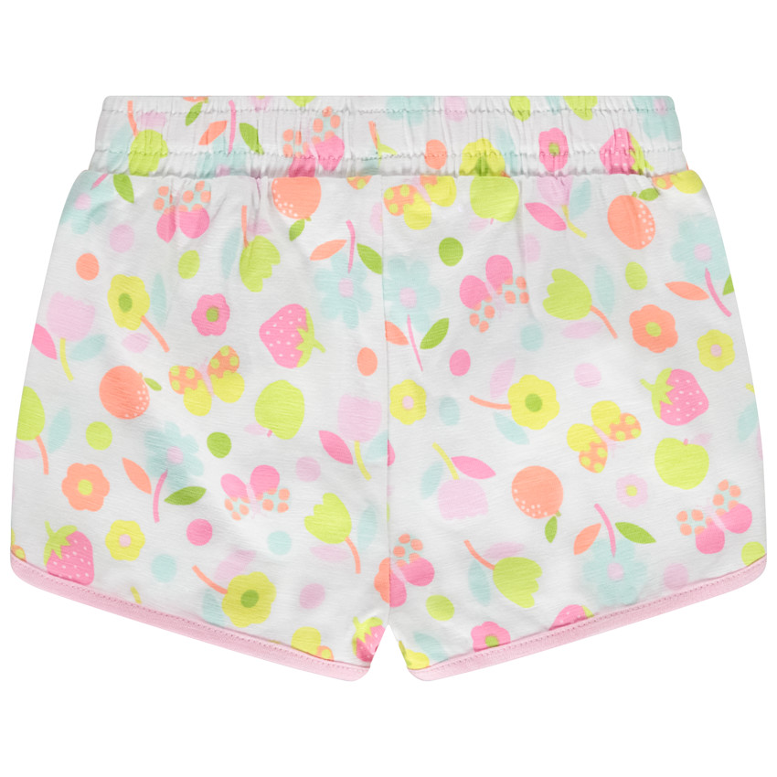 Short de jersey estampado fantasía para bebé niña 