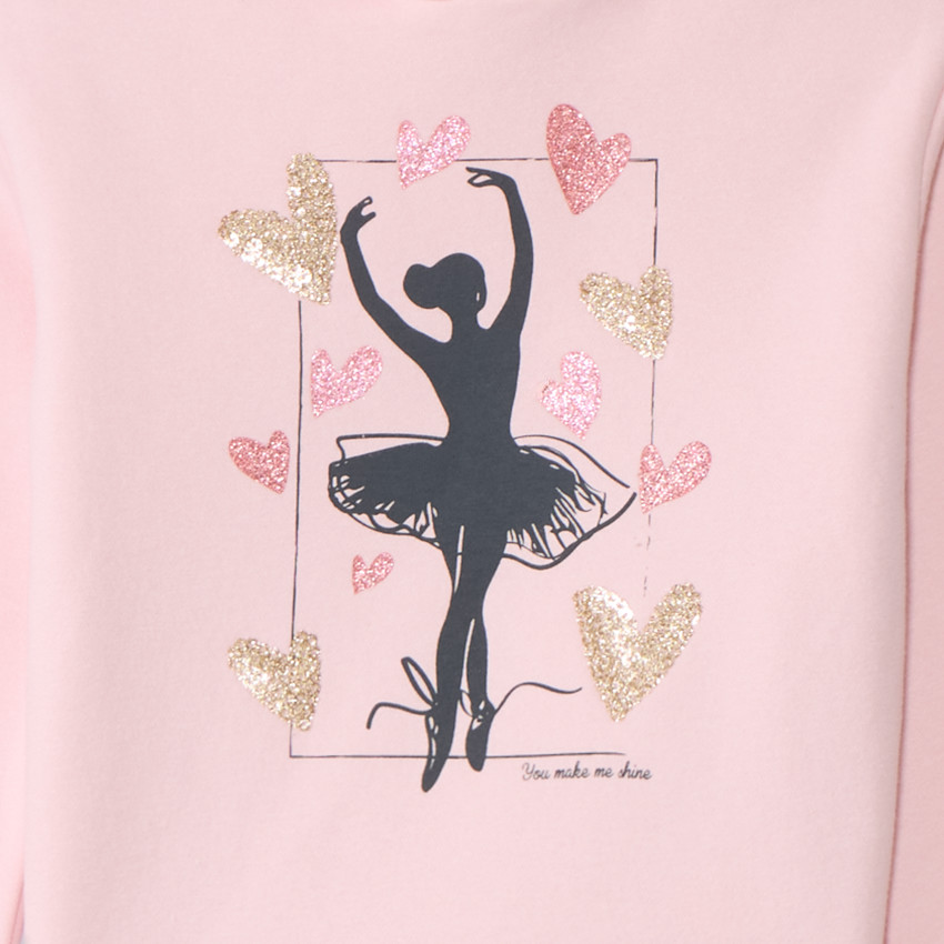 Ensemble jogging motif danseuse pour fille 