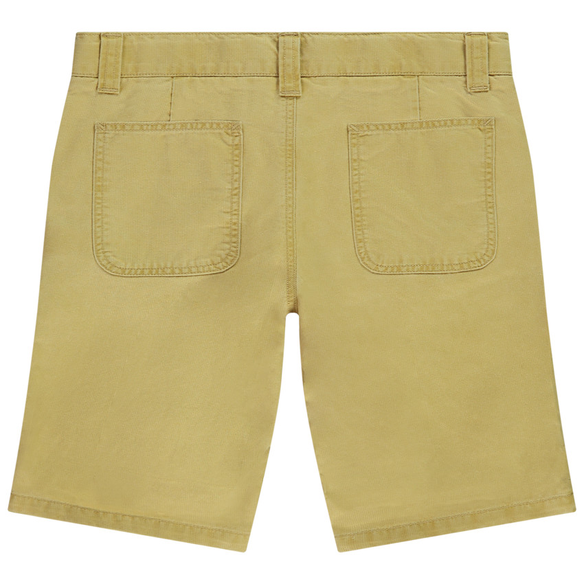 Bermudas lisas de tela fantasía para niño 