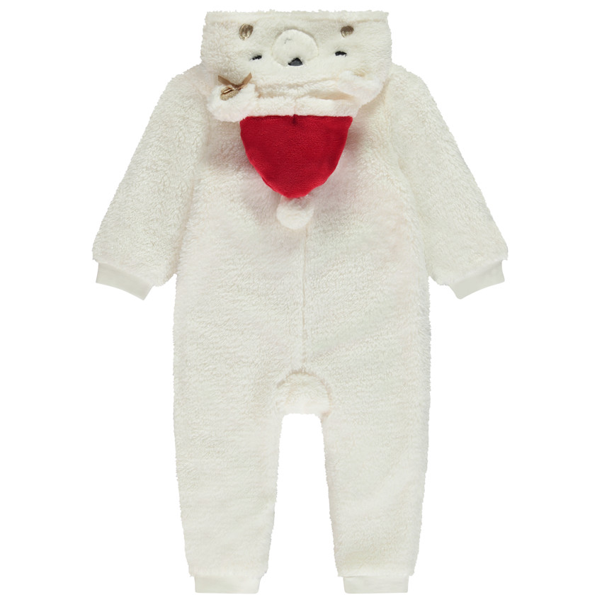 Surpyjama lúdico en sherpa de oso polar de Navidad para niña bebé  Additional Surpyjama lúdico en sherpa de oso polar de Navidad para niña bebé