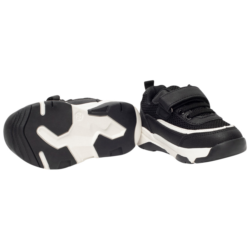 Zapatillas deportivas con detalles de malla y sintético para niño 