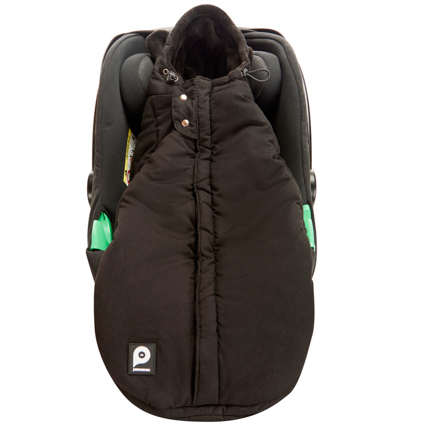 Saco cubrepies para silla de coche Nours Cosy negro 