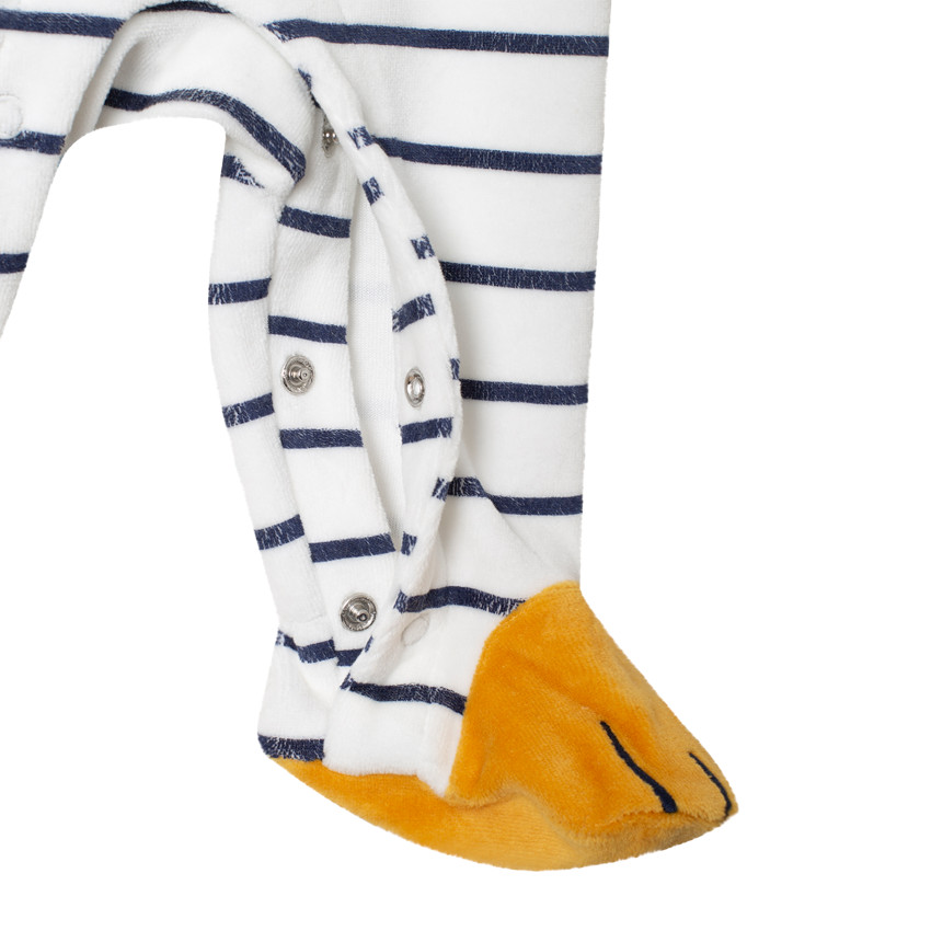 Lote de 2 peleles de terciopelo con estampado de tigre para bebé niño 