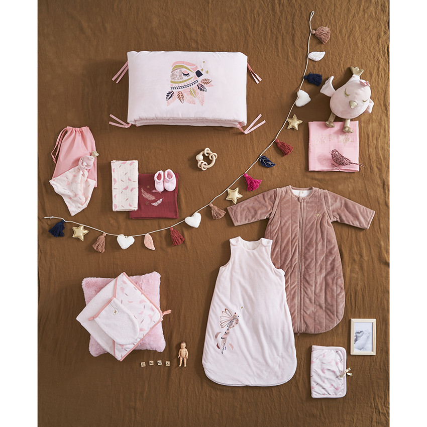 Juego de cama con funda nórdica y funda de almohada Magic Bird 