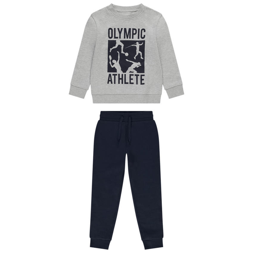 Conjunto jogging print Olympic Athlete para niño 