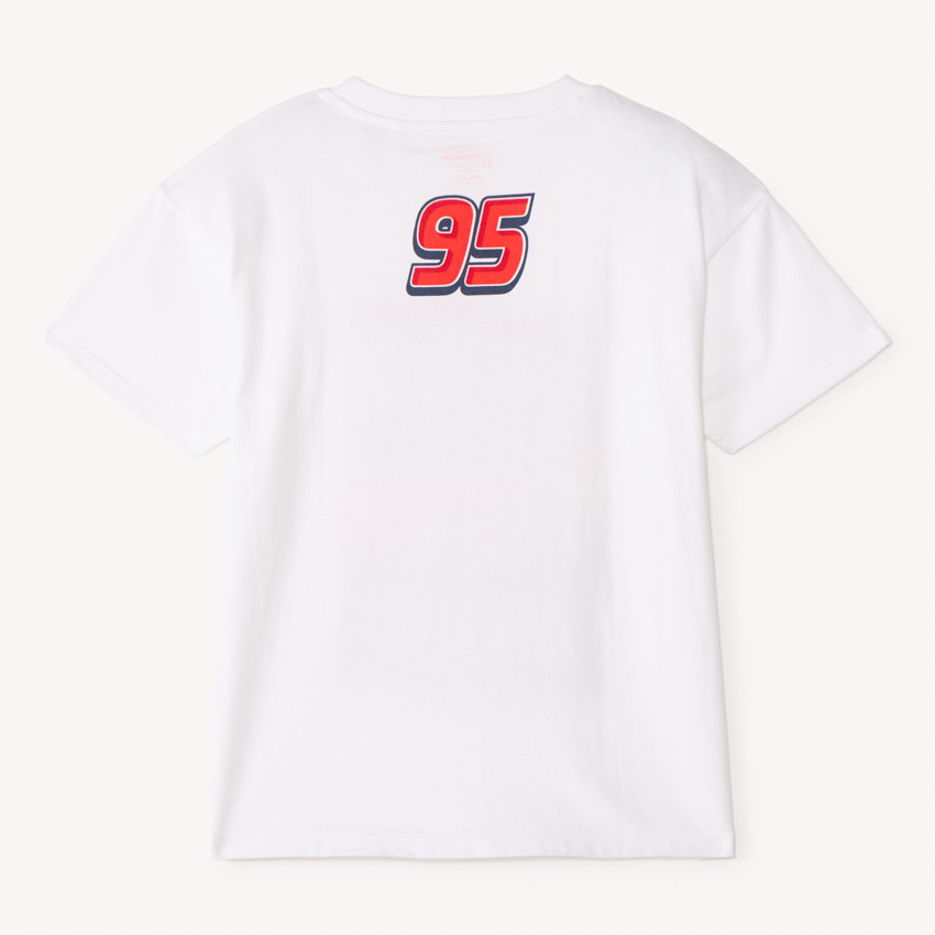 Camiseta de manga corta oversize Flash McQueen de Disney-Pixar para niño. 