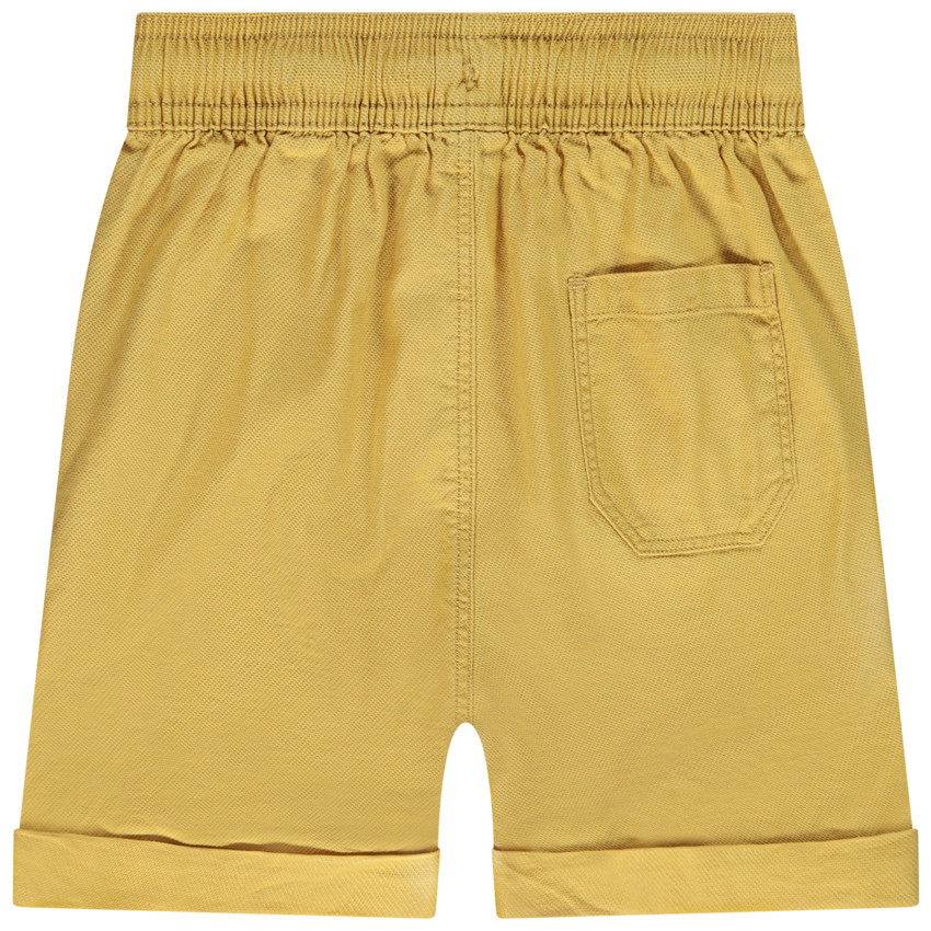 Bermudas de algodón con bolsillo canguro niño 