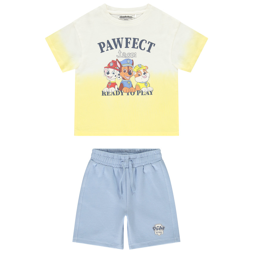 Conjunto de 2 piezas bicolor Pat