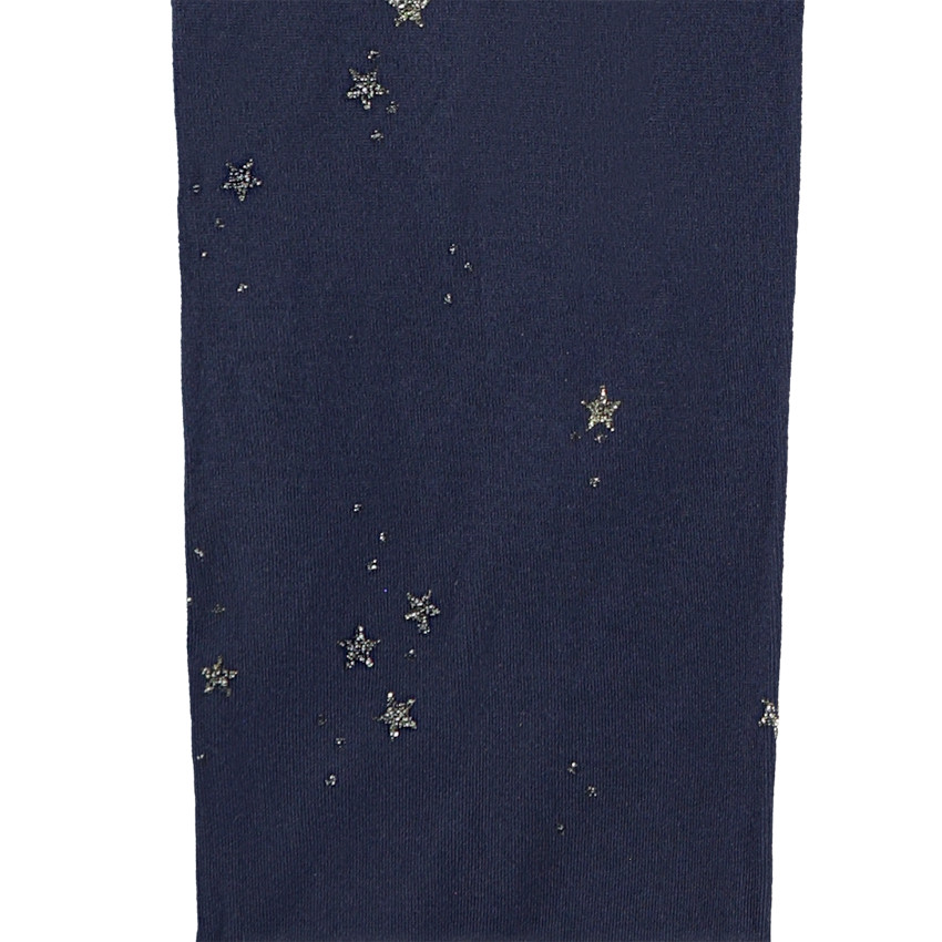 Medias finas estampadas con estrellas para niña 
