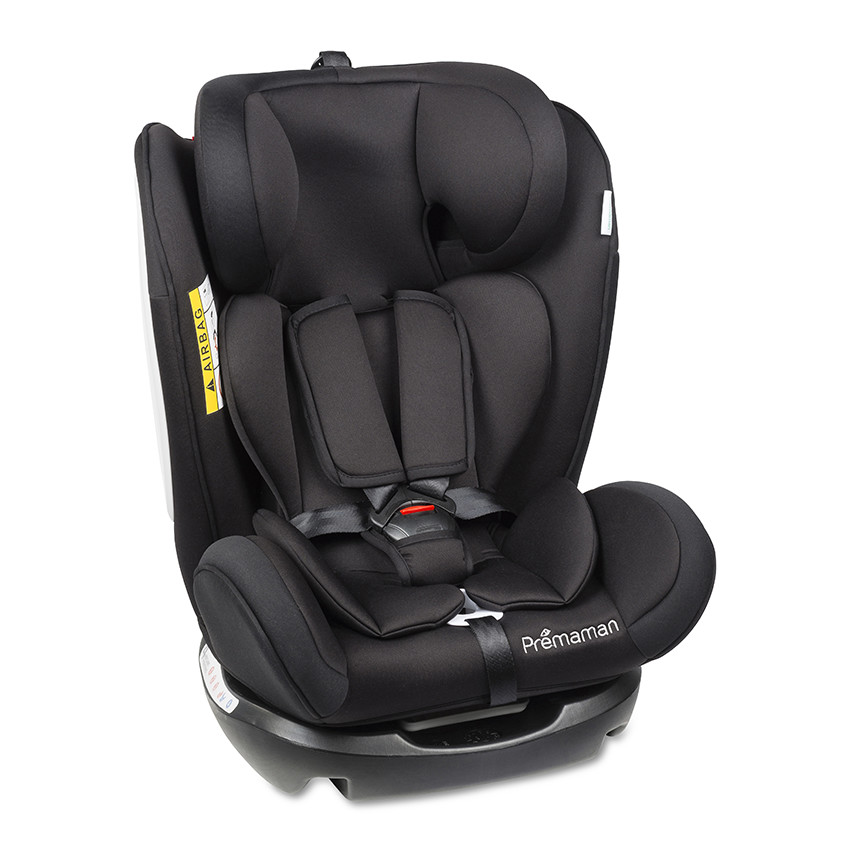 Silla de auto évolutivo grupo 0/1/2/3 (de 0 à 12 años) - Negro 