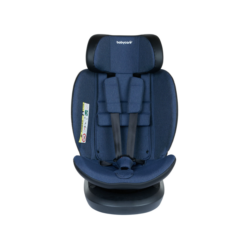 Silla de coche I Size 40 - 150 cm - Azul y Negro 
