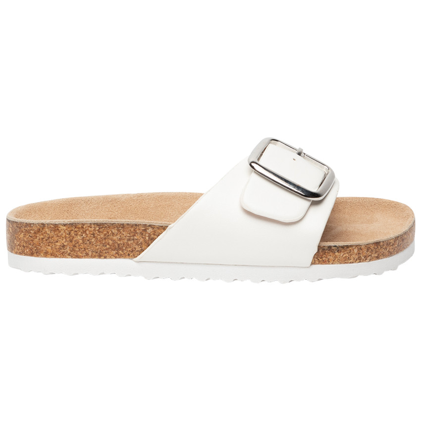 Sandalias blancas con tira y hebilla para niña  Additional Sandalias blancas con tira y hebilla para niña