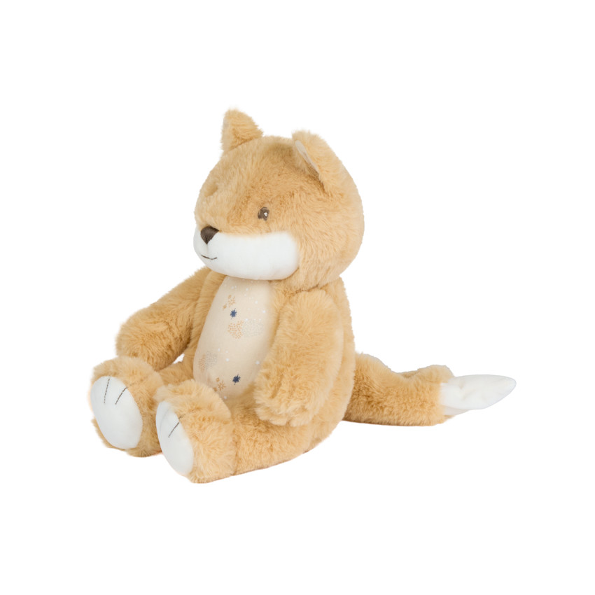 Peluche Léo el Zorro - 25 cm 
