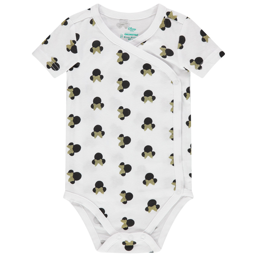 lote de 3 bodies mangas cortas print Minnie Disney 